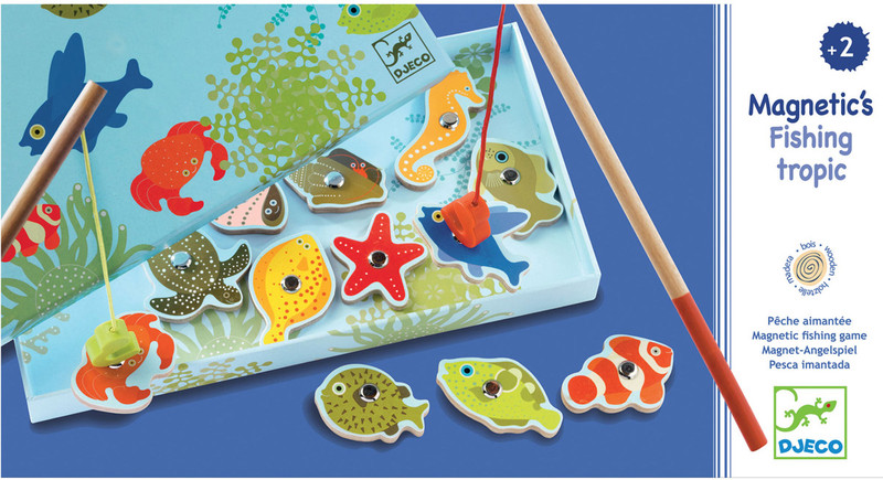 Djeco Обучающая игра Тропическая рыбалка