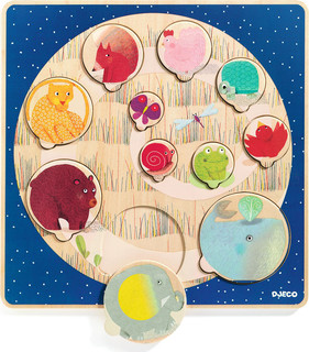 Djeco Пазл для малышей 'Запомни размер' 1