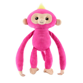 Интерактивная игрушка 'Обезьянка-обнимашка', розовая, Fingerlings 3