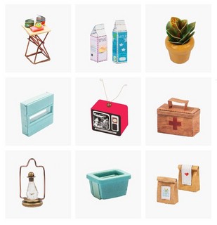 Румбокс 'Чердак' Интерьерный конструктор Robotime DGM03 10