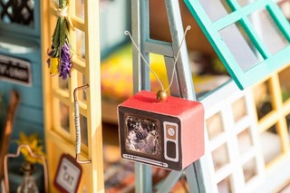 Румбокс 'Чердак' Интерьерный конструктор Robotime DGM03 8