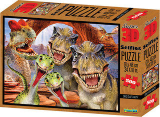 Пазл Prime3D 'Дино селфи', 500 деталей 1