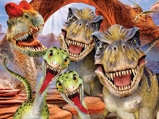 Пазл Prime3D 'Дино селфи', 500 деталей 2