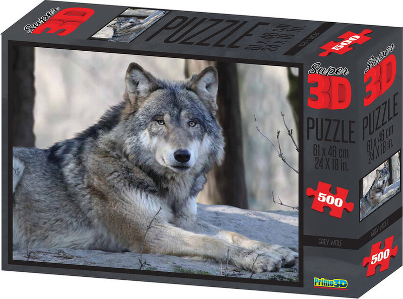 Пазл Prime3D 'Волк', 500 деталей