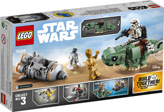 LEGO Star Wars 75228 Спасательная капсула Микрофайтеры: дьюбэк Конструктор 9