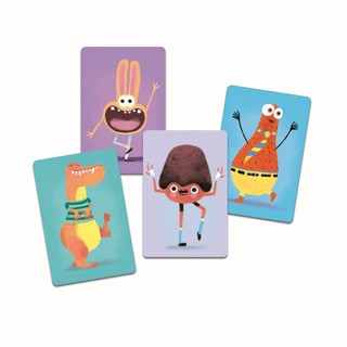 Карточная игра 'Смешные монстры', Djeco 2