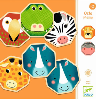 Настольная игра Djeco Мемо-мордочки, 01648 1