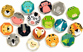 Настольная игра Djeco Мемо-мордочки, 01648 2