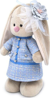 Зайка Ми в голубом платье в клетку 25 с 2