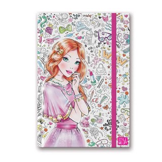 Блокнот для записей розовый Style Me Up 11421