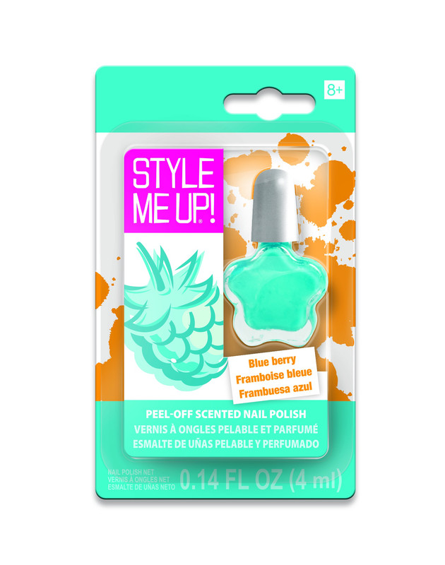 STYLE ME UP Ароматизированный лак для ногтей Ягода