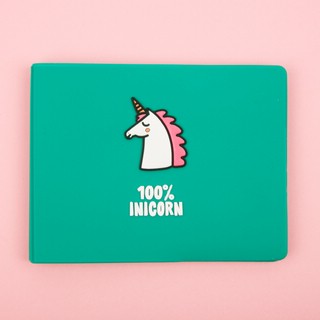 Обложка на зачетную книжку '100% unicorn'