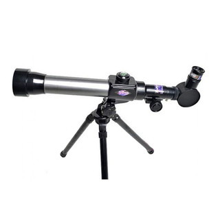 Детский телескоп Maya toys с треногой Звездочет, цвет черный, серебряный