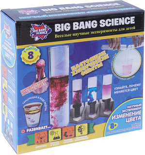 Big Bang Science Набор для опытов Эксперимент Изменение цвета 1