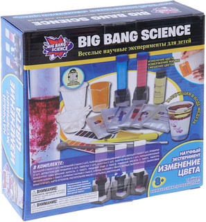 Big Bang Science Набор для опытов Эксперимент Изменение цвета 2
