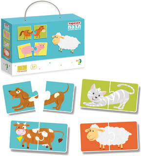 Пазл-парочки Dodo 'Домашние животные' 2