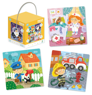 Пазл для малышей Dodo '4в1. Профессии' 2