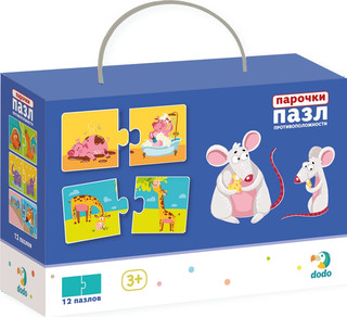 Dodo Пазл-парочки 'Противоположности' 1