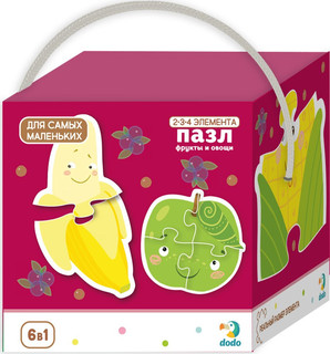 Dodo Пазл 'Фрукты и овощи'