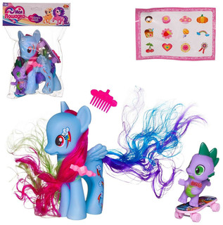 Мягкая игрушка ABtoys Медведь с пайетками 20 см. MP004 20