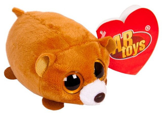 Мягкая игрушка ABtoys Медведь с пайетками 20 см. MP004 25