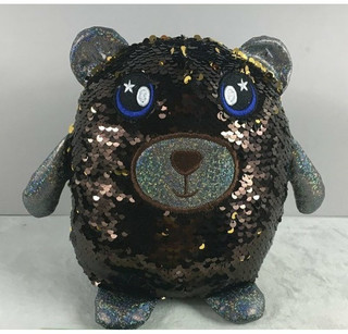 Мягкая игрушка ABtoys Медведь с пайетками 20 см. MP004 26