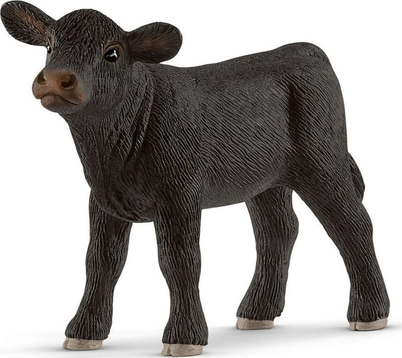Schleich Фигурка Теленок Черный Ангус 13880