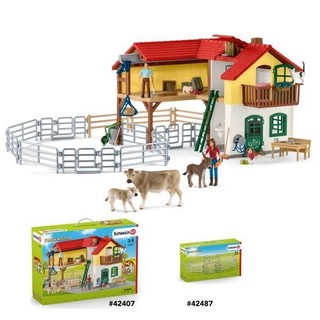 Schleich Игровой набор Загон для скота 42487 4
