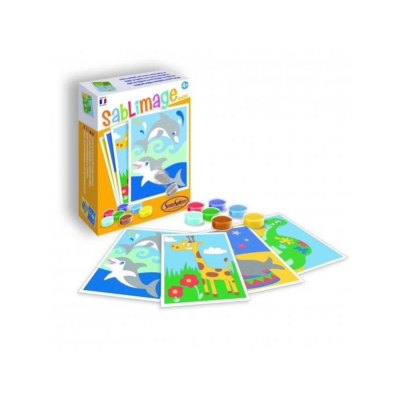 SentoSphere Набор для создания картины из песка 'Экзотические животные', 8101