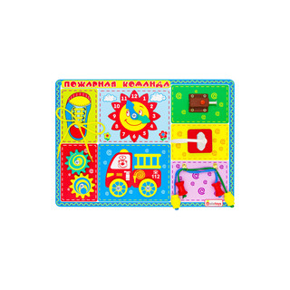 Бизиборд Alatoys 'Пожарная команда' 7
