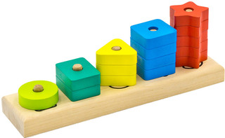 Alatoys Пирамидка Счеты 15 деталей 2