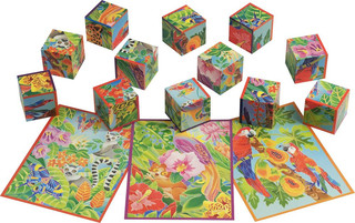 IQ-кубики Кто живет в джунглях? 3