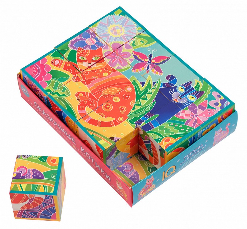 IQ Кубики. Сказочные котики