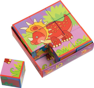 IQ-кубики Веселые динозаврики 2