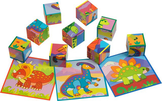 IQ-кубики Веселые динозаврики 3