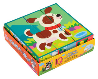 Умные кубики в поддончике. Любимчики 