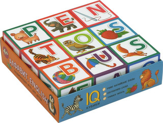 IQ-кубики Алфавит English 2