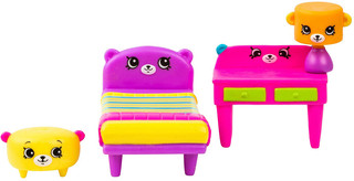 Игровой набор Happy Places Радужные комнаты, 56982 3