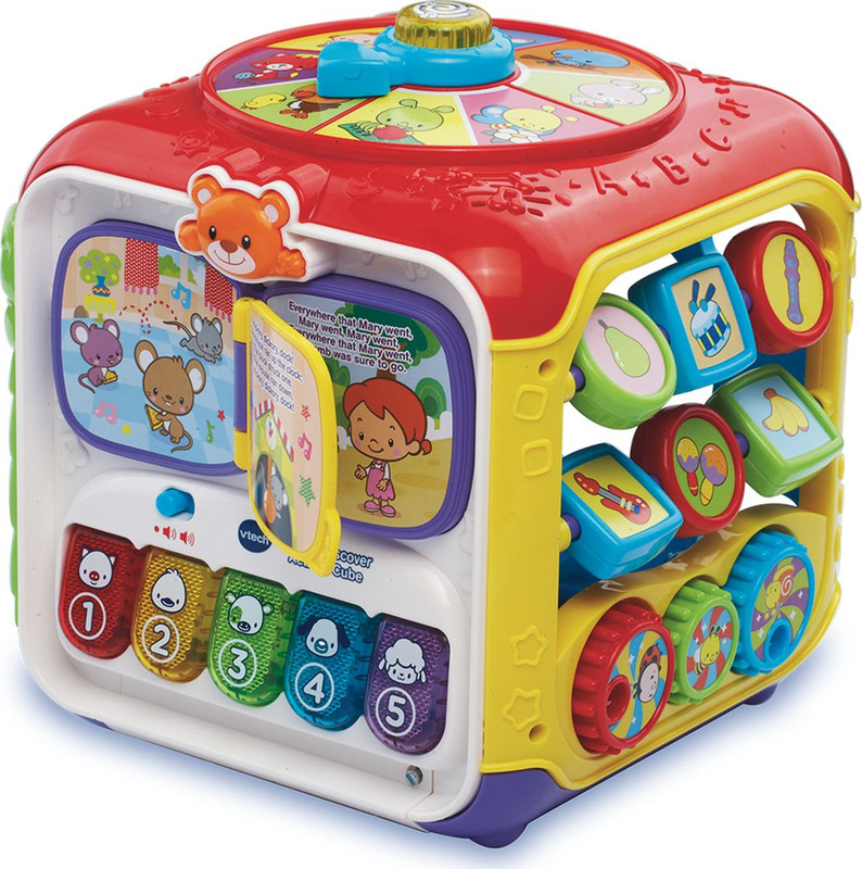 Vtech. Интерактивная игрушка 'Интерактивный куб: Играй и учись'