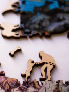 Пазл DaVICI 'Трапеза', 400 деталей 4