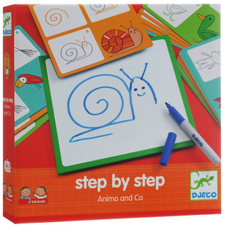 Djeco Набор для рисования Животные и Ко 1