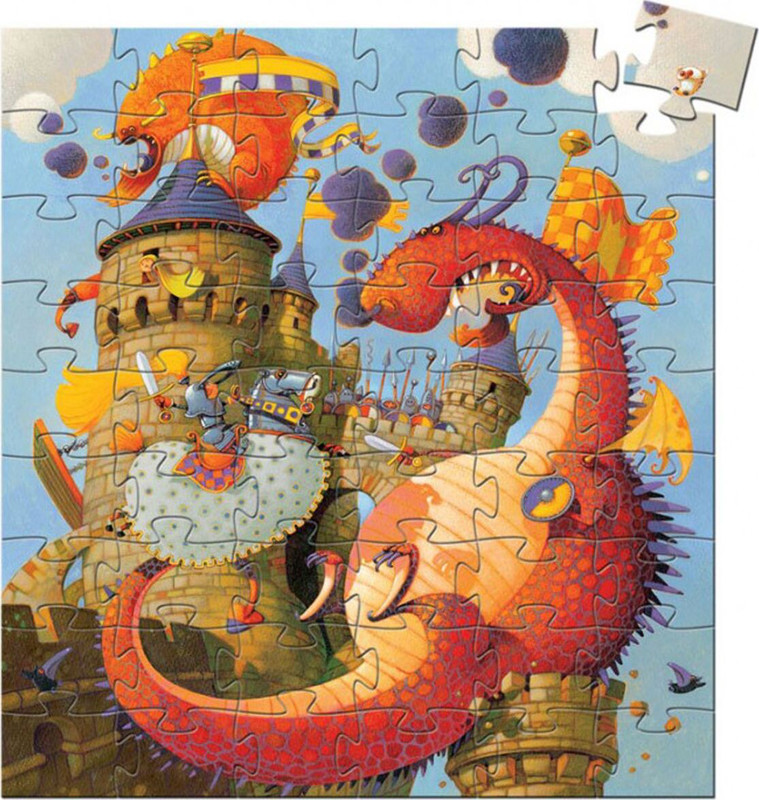 Пазл Djeco 'Рыцарь и дракон'