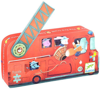 Пазл Djeco 'Пожарная машина'