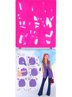 Блокнот дизайнера Модный город 23*27 см 3