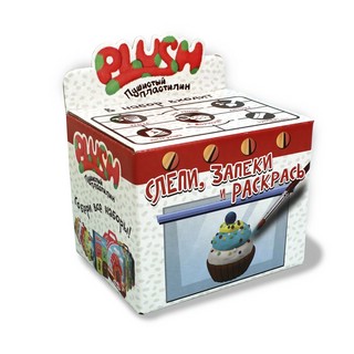 Пластилин пушистый PLUSH 'Запекание' 1