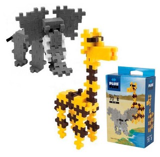 Набор для 3D моделирования Plus-Plus 'Сафари', 3751, 70 деталей