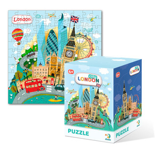 Пазл DODO 'Лондон', 120 деталей, в кубе 3