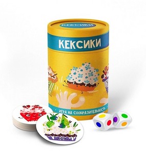 Настольная игра в тубусе 'Кексики' 1
