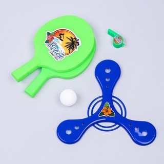 Набор 'Beach summer party' (летающая тарелка, свисток, теннисные ракетки) 2