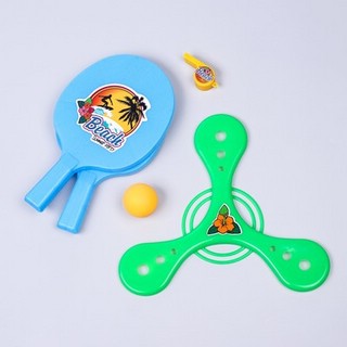 Набор 'Beach summer party' (летающая тарелка, свисток, теннисные ракетки) 3